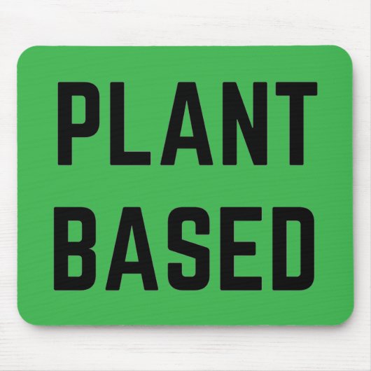 Pflanzlich Vegan Mousepad (Vorne)