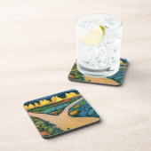 Pflanzliche Felder von August Macchia, Vintage Kun Untersetzer (Rechte Seite)