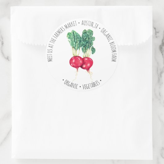 Pflanzliche Illustration ⎢ Aufkleber (Tasche)