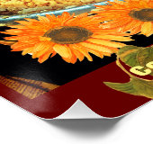 Pflanzliche Konservierung / Landleben - Pflanze Poster (Ecke)