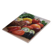 Pflanzliche Nut und Frucht Keramik Tile Fliese (Seite)