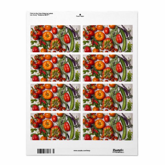 Pflanzliche und pflanzliche Ernte (Vorne)