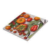 Pflanzliche und pflanzliche Ernte Fliese (Seite)