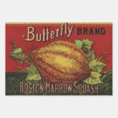 Pflanzliches Land mit String Bean Geschenkpapier Set (Vorderseite 2)