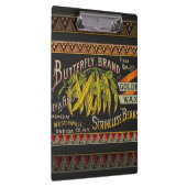 Pflanzliches Land mit String Bean Klemmbrett (Rechts)