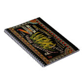 Pflanzliches Land mit String Bean Notizblock (Rechte Seite)