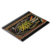 Pflanzliches Land mit String Bean Notizblock (Linke Seite)