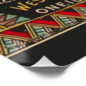 Pflanzliches Land mit String Bean Poster (Ecke)