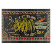 Pflanzliches Land mit String Bean Schneidebrett (Vorderseite)