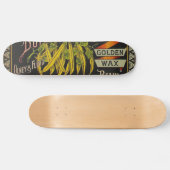 Pflanzliches Land mit String Bean Skateboard (Horizontal)