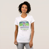 PFLASCHEN, DER DREHENDE HUND T-Shirt (Vorne ganz)