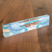 Pflaster-Acrylnamenplatte Namensplakette (Seite)