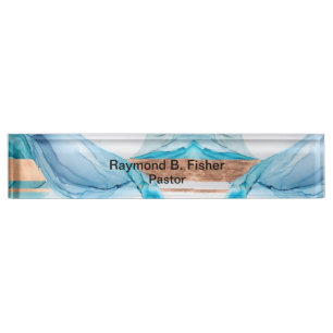 Pflaster-Acrylnamenplatte Namensplakette