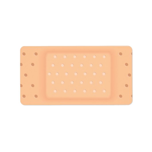 Pflaster Adressaufkleber (Vorne)