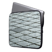 Pflaster aus Graubeton Laptopschutzhülle (Vorderseite Links)