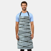 Pflaster aus Graubeton Schürze (Getragen)