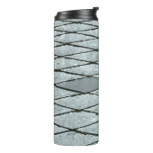 Pflaster aus Graubeton Thermosbecher (Nach links gedreht)