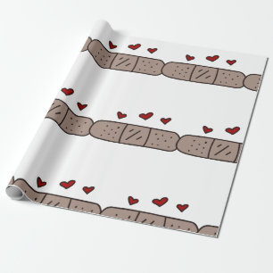 Pflaster Geschenkpapier
