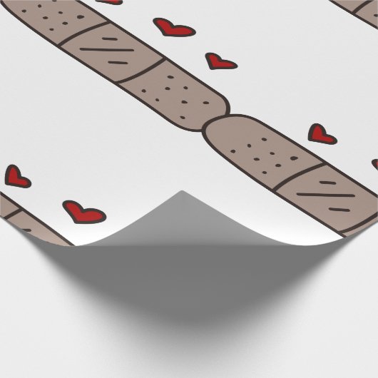 Pflaster Geschenkpapier (Ecke)