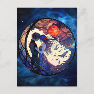 Pflaster-Imitat-Postkarte Postkarte