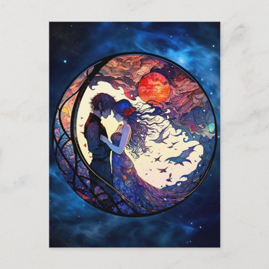 Pflaster-Imitat-Postkarte Postkarte (Vorderseite)