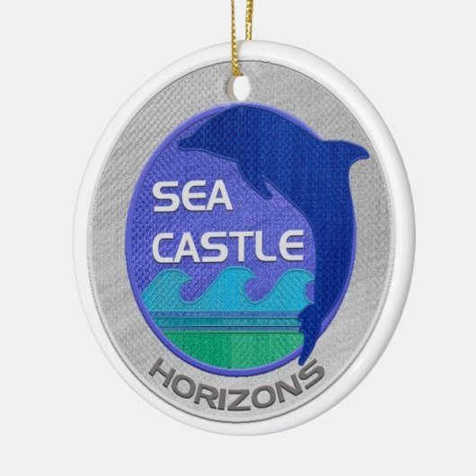 Pflaster Keramik Ornament (Links)