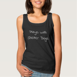 Pflaster mit Hundehunden dunkel T-Shirt