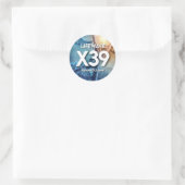 Pflaster Runder Aufkleber (Tasche)