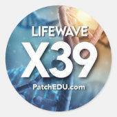 Pflaster Runder Aufkleber (Vorderseite)