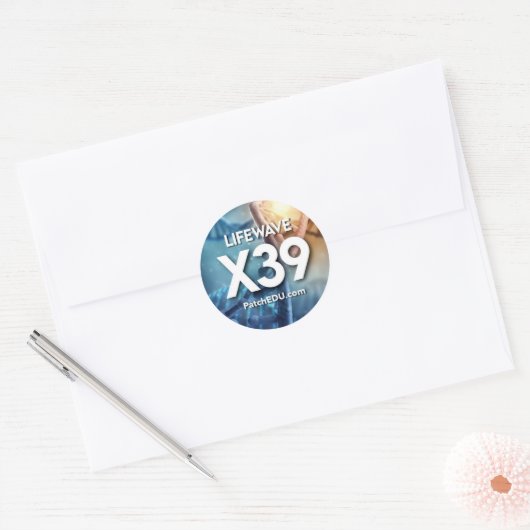 Pflaster Runder Aufkleber (Umschlag)