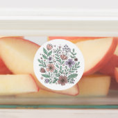 Pflaster-Wildblume Etiketten (Befestigt)