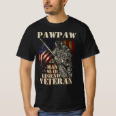 Pflasterlegende Veteran T-Shirt (Vorderseite)