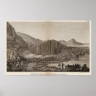 Pflastern Sie en Irlande DES Geans Poster