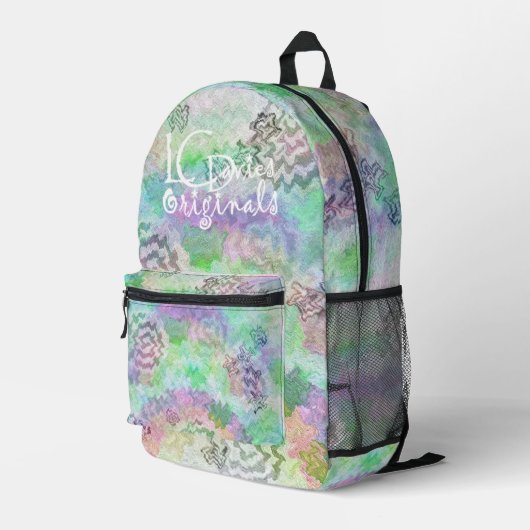 Pflasterpackung Bedruckter Rucksack (Rückseitige Ecke Rechts)