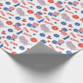 Pflasterpapier Geschenkpapier (Ecke)