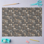 Pflasterstein-Muster-Decoupage Seidenpapier (Basteln)