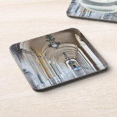 Pflastersteinbahn, Portugal Getränkeuntersetzer (Linke Seite)