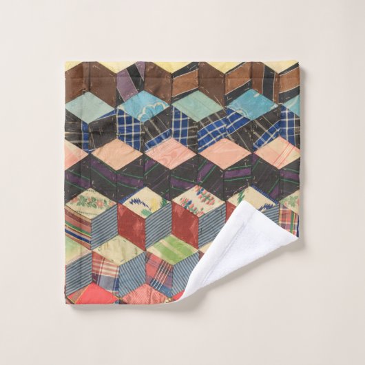 Pflastersteine Badhandtuch Set (Waschlappen)