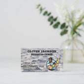 Pflastersteine | Power Washer Logo Visitenkarte (Stehend Vorderseite)