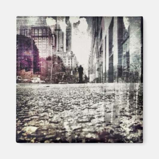 Pflasterstraße Magnet (Vorne)