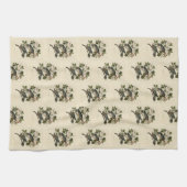 Pflastertaube - Audubons Vögel von Amerika Geschirrtuch (Horizontal)