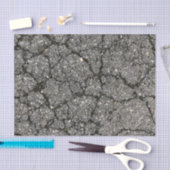 Pflasterzement aus schwarzem Asphalt Seidenpapier (Handwerk)