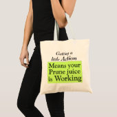 Pflauensaft Tragetasche (Vorderseite (Produkt))