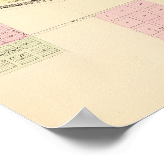 Pflaume Creek, Nebraska Poster (Ecke)