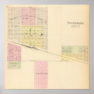 Pflaume Creek, Nebraska Poster