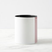 Pflaume Einfache Spiraltasse Tasse (Zentrum)