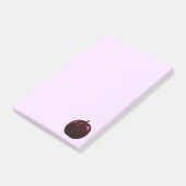 Pflaume - Fruchtsammlung - Post-it Klebezettel (angewinkelt)