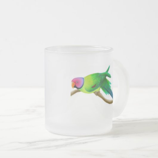 Pflaume ging Parakeet-Tasse voran Mattglastasse (VorderseiteRechts)