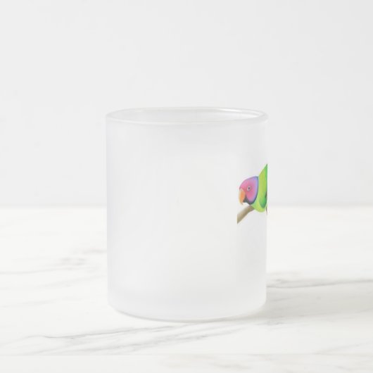 Pflaume ging Parakeet-Tasse voran Mattglastasse (Mittel)