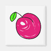 Pflaume Magnet (Vorne)